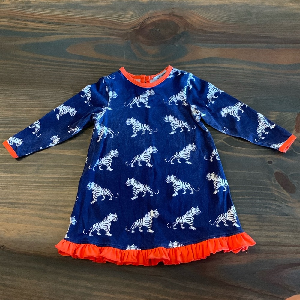 Just Blanks tiger dress. 12mo.